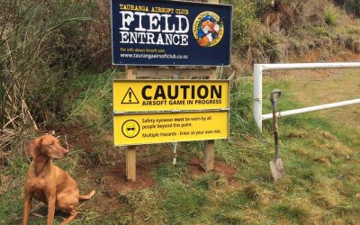 New signs for TECT Park